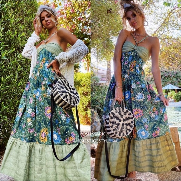 Anthropologie Zosime Halter Maxi Dress size 6 - Picture 2 of 12